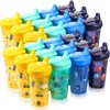 Mifoci 12 Pcs 10 oz Sippy Cups for Toddlers Reusable