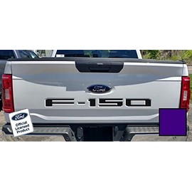 Decal Mods 2021-2024 Tailgate Insert Decals Letters Inlays Indent Stickers (Thin Decal) for Ford F150 (2021-2024) (Purple) - CPURPLE