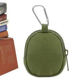 Generic Coin Pouch Keychain, Outdoor Coin Purse | Coin Organizer Pouch Sports Waist Bag Outdoor Backpack Accessory for Travel Hiking Camping Exploration Fishing Cycling