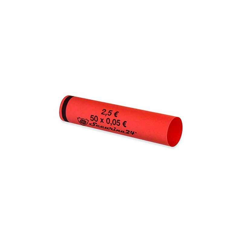 Securina24 Mixed Coin Tubes 1 cent to 2 Euro or