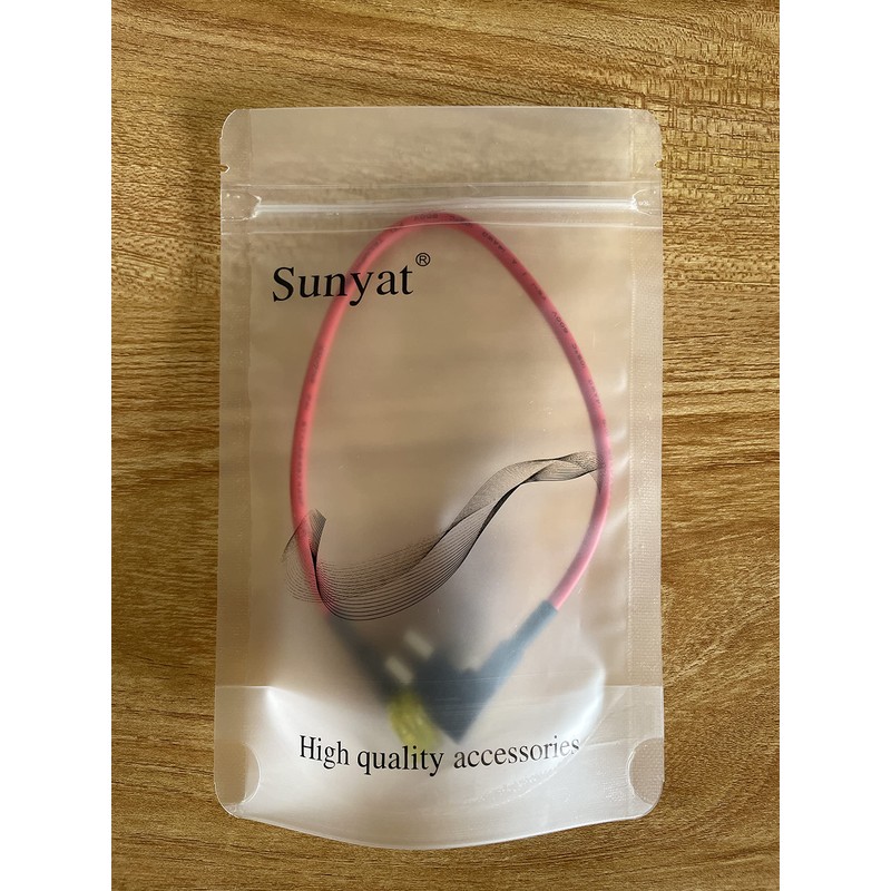 Sunyat Fuse Adapter with 20A Fuse Test Bypass Cable, Compatible