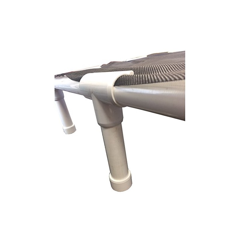 Side Saddle Tee - 1 inch PVC Side Snap On