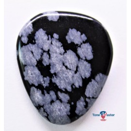 Tone-Master MN022 Snowflake Obsidian Guitar Pick