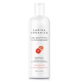 Carina Organics Shampoo & Body Wash Pink Grapefruit 360mL
