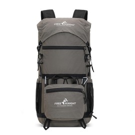 Bseash 30L Lightweight Hiking Backpack, Outdoor Sport Waterproof Travel Bag Daypack for Cycling Climbing Skiing (Gray)