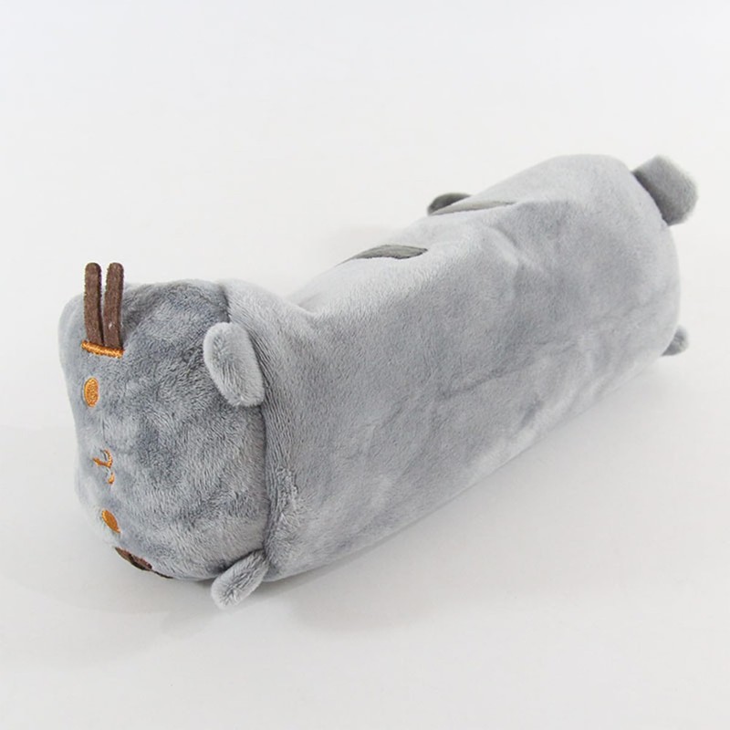 MOYAGA Cat Pencil Case - Cute Pencil Case Grey, Animal