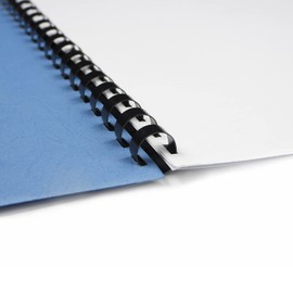 RAYSOONER CR12 Binding Rings, Multicolor, Hole Diameter: 0.5 inches (12 mm), 80 Pieces, A4 Size, 100/Box