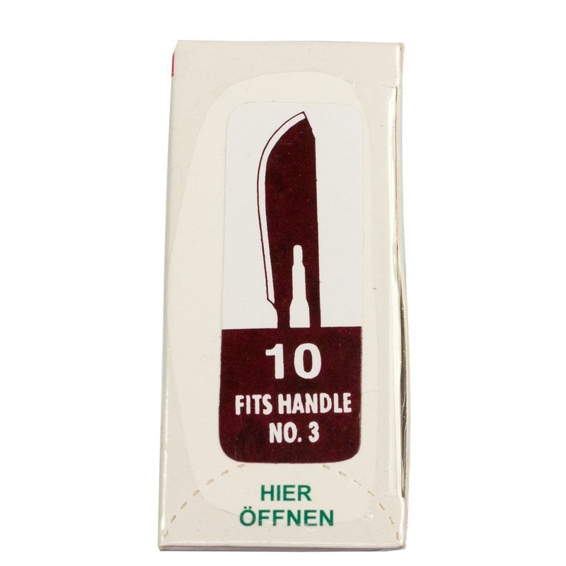 Scalpel Blade No. 10 Carbon Steel – Individually Sterile Packed