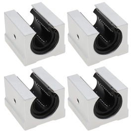 ECSiNG 4pcs Slide Block Linear Ball Bearing Open Linear Ball Bearing Slide Block for 3D Printer Engraving Machine SBR20UU