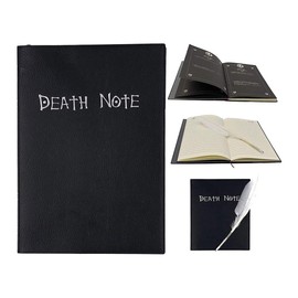 DEATH NOTE Death Note Death Note Death Notebook, With Brush, Cosplay Notebook, Large, Cosplay Accessory, Costume Accessory, Tool, Notebook, Stationery, A5, Students, High School Students, Writing, Everyday Use