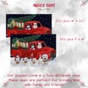 Christmas Express Delivery Red Truck Running West Highland Terrier Dogs