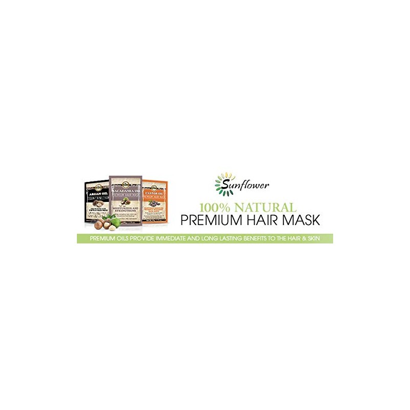 Difeel Mascarilla capilar de aceite de ricino 8 oz. -