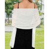Women Shawls and Wraps for Evening Dresses Chiffon Wedding Stole