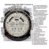 ALL IN ONE: VFR NAV Planning Set (E6B Flight Computer,