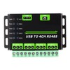 USB to 4CH RS485 Converter Onboard TVS Anti Thunder 120R