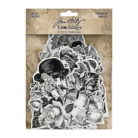 iDeaology Layers Engraving, Mixed, One Size
