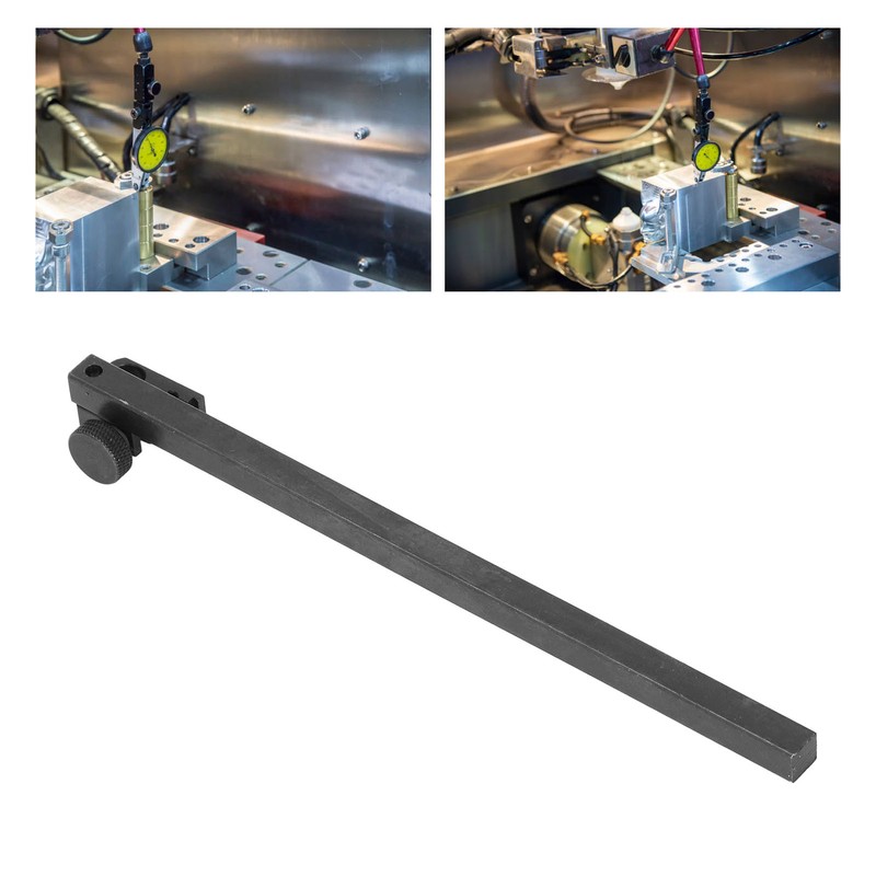 9x9x200mm Industrial Tools Height Gauge Adaptor with Clamp Square Dial