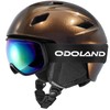 Odoland Ski Helmet and Goggles Set for Adults & Youth,