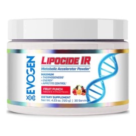 Termogenico Evogen Lipocide Ir 30 Servs Sabor Fruit Punch