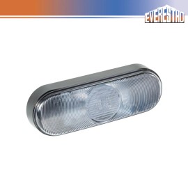 EVERESTHD Fit For Volvo VNL VNR 2018-up Tail Lamp Turn Signal Light Rear Lamp White LED