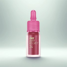 Peripera 페리페라 잉크 더 에어리 벨벳 제당로즈만 34호 Peripera Ink The Airy Velvet Shade Rose Only #34 [Jeju Island Rose Only 34 + 1]