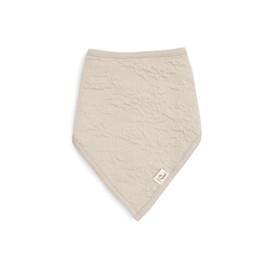 Jollein 029-867-67051 Bandana Lätzchen Halstuch 2er Set Soft Waves nougat