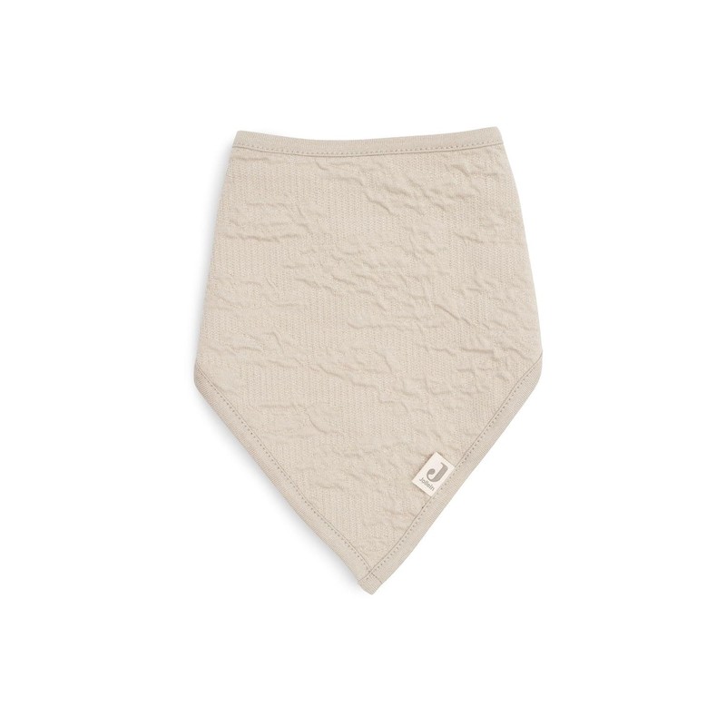 Jollein 029-867-67051 Bandana Lätzchen Halstuch 2er Set Soft Waves nougat