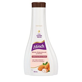 HINDS | Crema corporal Hidratación Extrema | para Piel extra seca | hidratación profunda | hinds hidratine | con Vitamina A y extracto de almendras | 