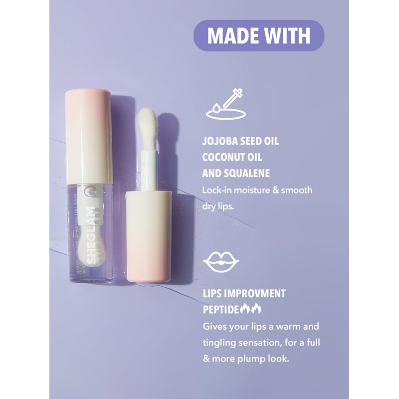 SHEGLAM Hot Goss Lip Balm, Lip Serum, Moisturizing, Highly Moisturizing