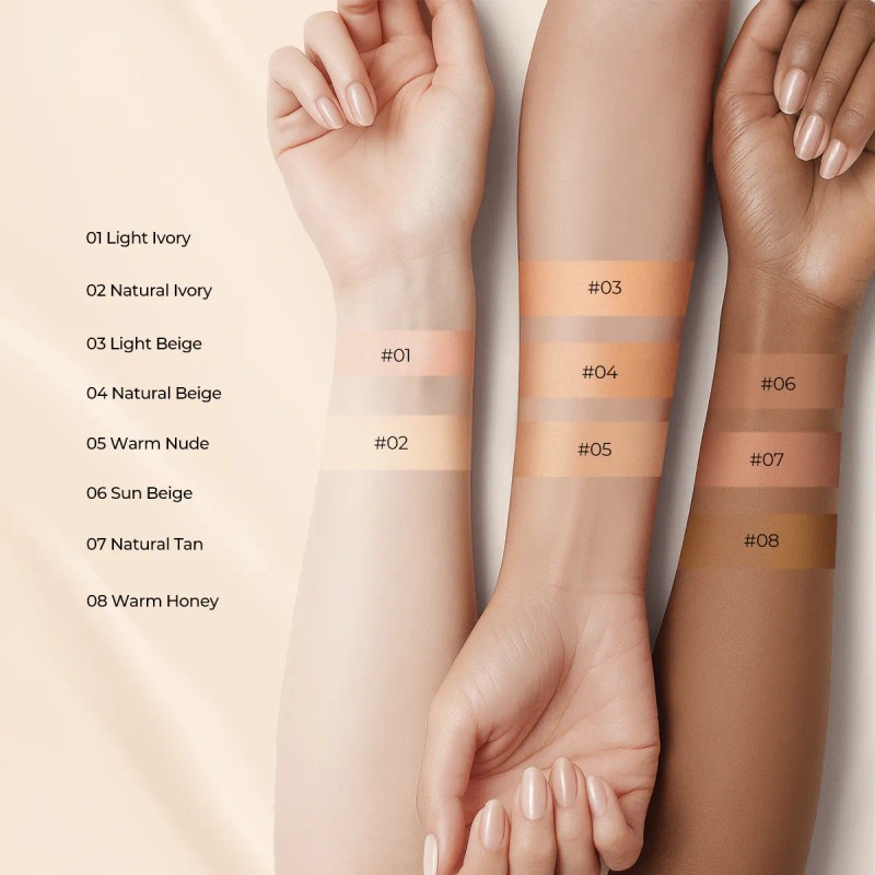 Sace Lady Base De Maquillaje Líquida Mate Larga Duración 24h