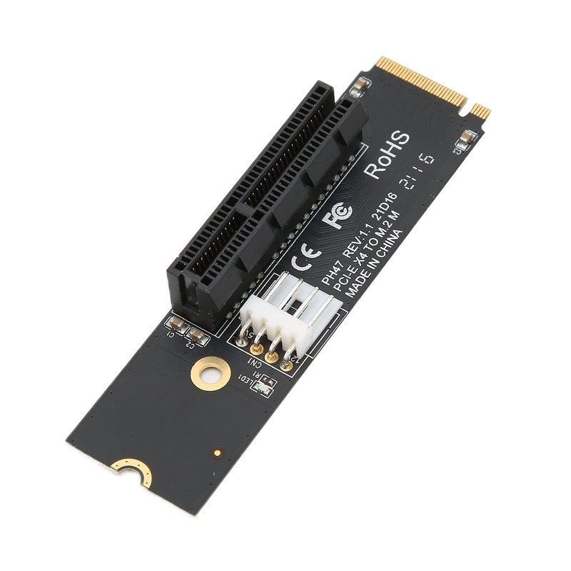 NGFF to PCI-E Riser Card, M.2 to PCI-E 4X Riser