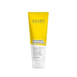 Acure | Limpiador facial iluminador con nutrientes y antioxidantes | Elimina suciedad, grasa y maquillaje, 118 ml