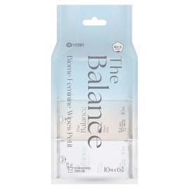 Good Feeling The Balance Feminine Cleanliness Tissue Petit 10p, 23g, 6 pcs / 좋은느낌 더밸런스 여성청결티슈 쁘띠 10p, 23g, 6개