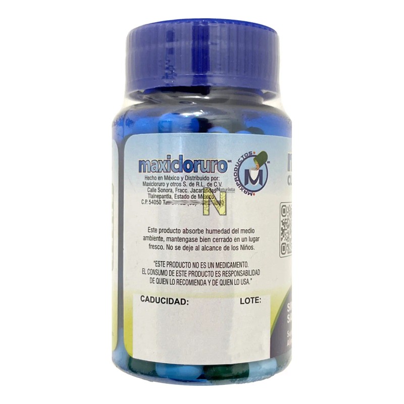 Cloruro Magnesio 100 Capsulas 500 Maxicloruro Maxiproductos