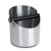 Thicken Round Stainless Steel Coffee Grounds Container Box Bucket Durable