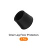 METALLIXITY Chair Leg Cap 22mm Inner Diameter 4pcs Round Rubber