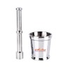 Stainless Steel Khalbatta Size No. 3, Spice Mixer, Mortal &