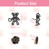 34Pcs Shirt Pin Buttons Safety Pin Buttons Brooch Pins for