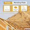 JAVOUKA 10 Pack 6x12 inch Truss Mending Plate with 8mm