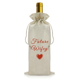 Bride To Be Gifts Wine Gift Bags Engagement Gift Bride Gifts Wedding Gift for Bride Bridal Shower Wedding Party Decorations Wine Bags Bachelorette Party Favors Gift Wine Gift Bags Wine Lover Gift