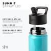Summit 14oz Kids Water Bottle with Straw Lid - Vacuum