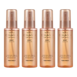 Tony Moly Triple Collagen Total Tension Mist, 110ml, 4 pcs / 토니모리 트리플 콜라겐 토탈 텐션 미스트, 110ml, 4개