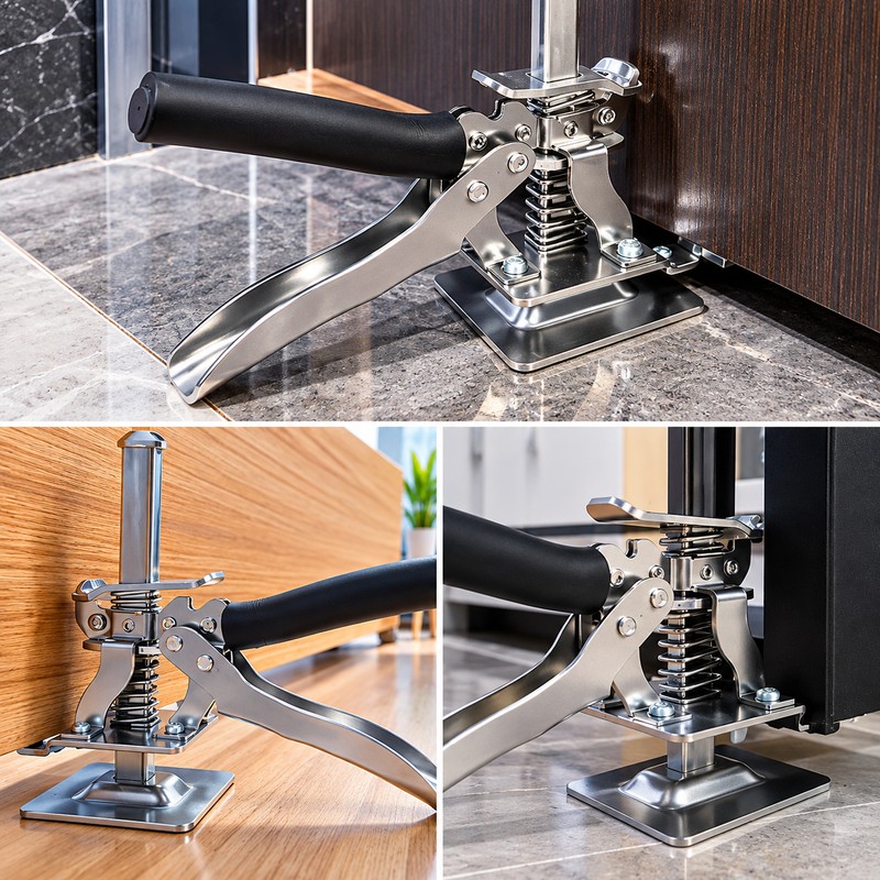 Labor-Saving Arm Jack for Installation – Adjustable Metal Lifting Tool