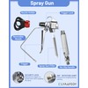 22Pcs Airless Paint Sprayer Gun Kit, 3600PSI