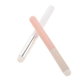 SAFIGLE Makeup Brush Set 2pcs Lip Brush for Travel Applicator Wands for Easy Lip Application