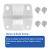 OSVJE 2 Pack Replacement Cooler Hinges, Plastic Hinges with Screws