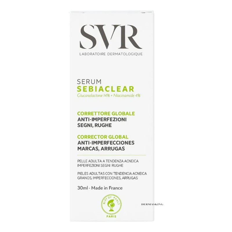 Svr Sebiaclear Serum 30ml Pack De 2 Grasa Día/noche