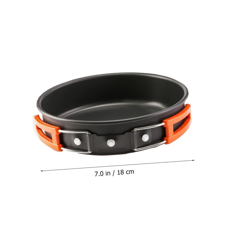 Mipcase 1 Set Portable Camping Cookware Durable Camping Pots and