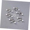 VILLFUL Door Stopper Hinge Pin 6 Pack Rubber Door Stops