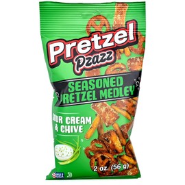 Pretzel Pzazz Sour Cream and Chive 12 count Box